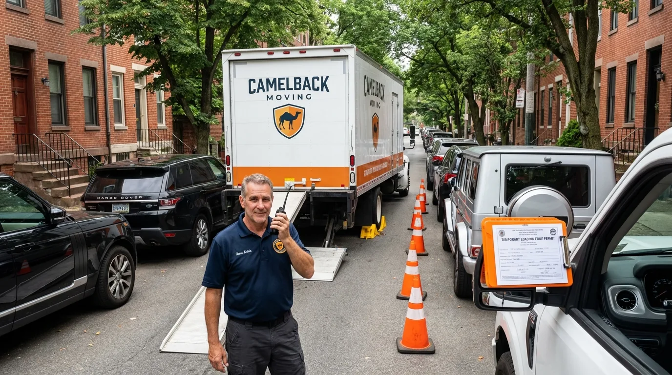 City street loading permit setup in Ruckersville, VA