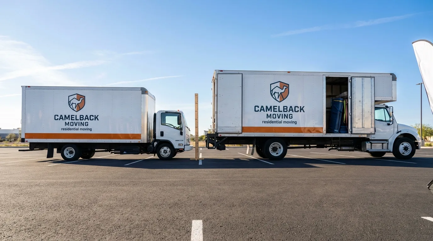 Moving truck size capacity guide in Ruckersville